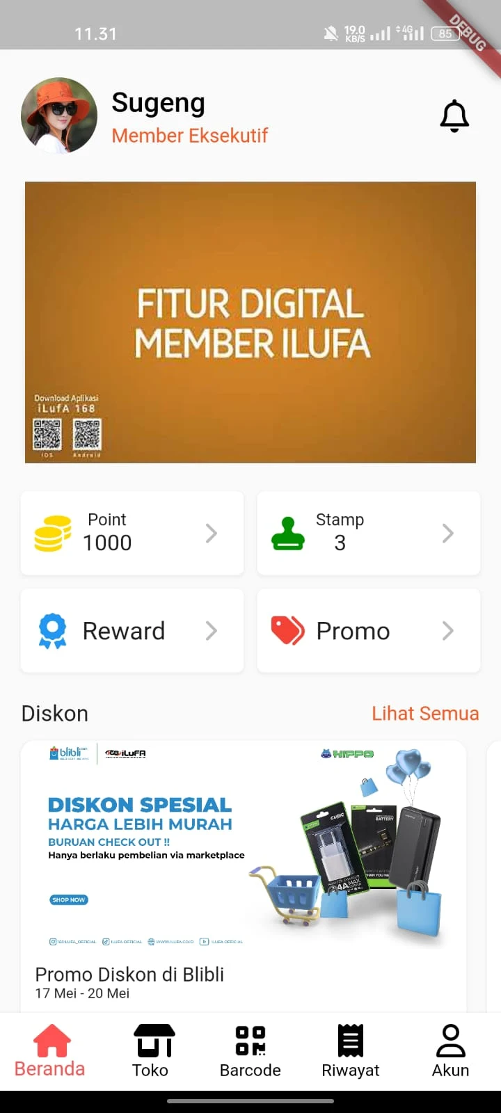 168 iLuFA screenshot